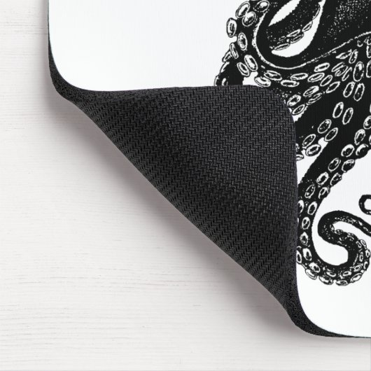 Die viktorianische Krake Mousepad (Ecke)