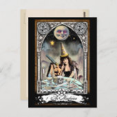 Die Viktorianische Magician Tarot Card Postkarte (Vorne/Hinten)