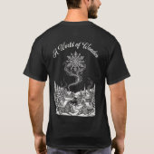 Die viktorianische Schneekugel-Edition T-Shirt (Rückseite)
