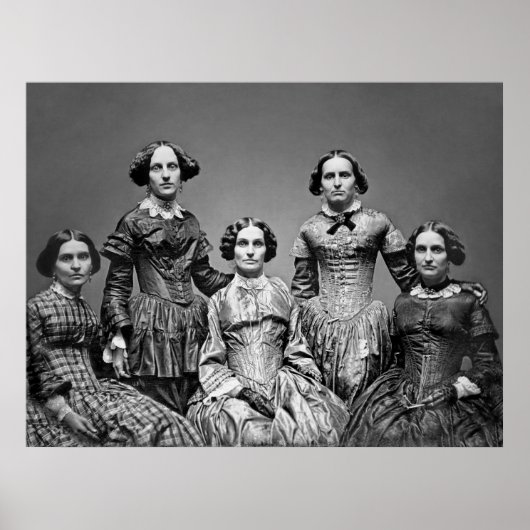 Die Viktorianischen Clark-Schwestern Poster (Vorne)