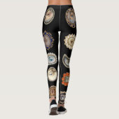 Die viktorianischen inspirierten Augen des Leggings (Rückseite)
