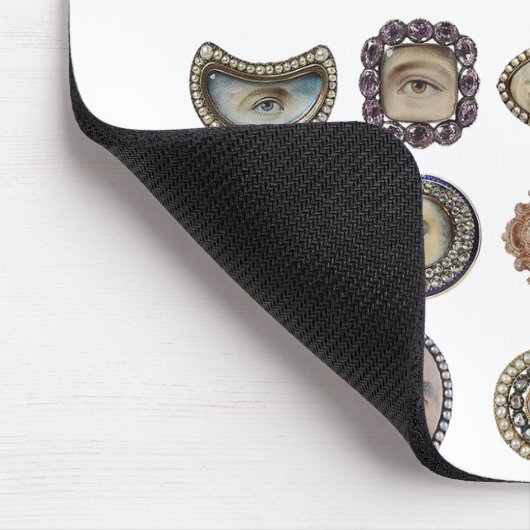 Die viktorianischen inspirierten Augen des Mousepad (Ecke)