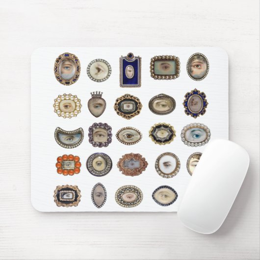 Die viktorianischen inspirierten Augen des Mousepad (Mit Mouse)