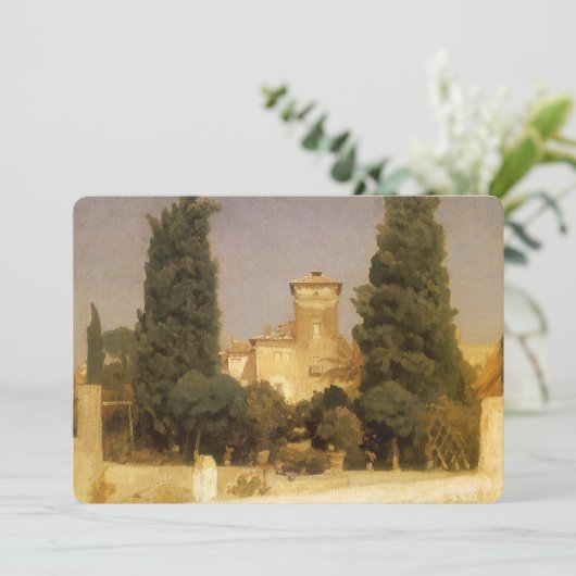 Die Villa Malta, Rom von Lord Frederic Leighton (Stehend Vorderseite)