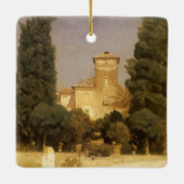 Die Villa Malta, Rom von Lord Frederic Leighton Keramikornament (Rückseite)