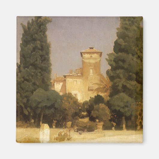 Die Villa Malta, Rom von Lord Frederic Leighton Magnet (Vorne)