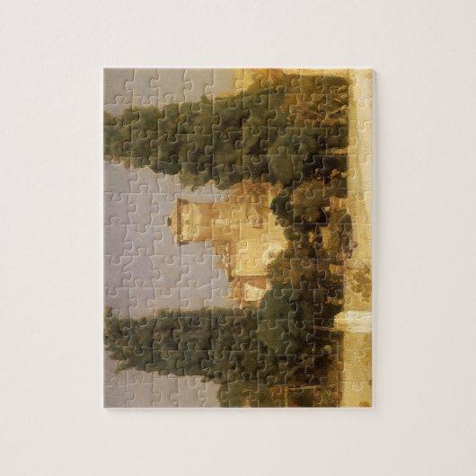 Die Villa Malta, Rom von Lord Frederic Leighton Puzzle (Vertikal)