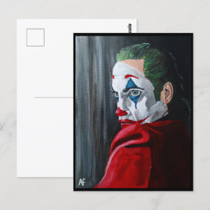 Die Villain-Malerei von Alfred Fox Collvable Postkarte