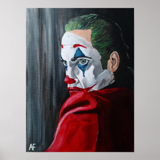 Die Villain-Malerei von Alfred Fox Poster (Vorne)