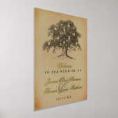 Die Vintage Alte Eichenbaumhochzeitsammlung Foliendrucke (Ablage )