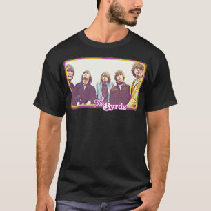Die Vintage Byrds Retro Fan Art T-Shirt