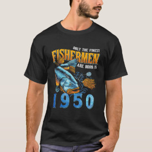 Die Vintage Fischerei im Retro-Fischereisektor ist T-Shirt