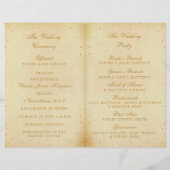 Die Vintage Glam Gold Confetti Wedding Collection (Rückseite)