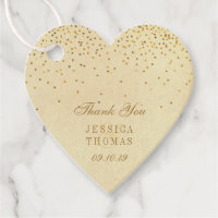 Die Vintage Glam Gold Confetti Wedding Collection