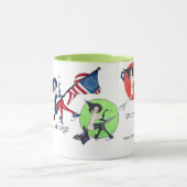 Die Vintage Hexe Tasse (Zentrum)