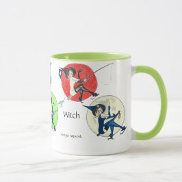 Die Vintage Hexe Tasse