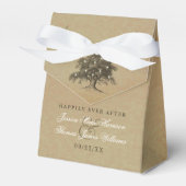 Die Vintage Hochzeitskollektion aus Eichenholz Geschenkschachtel (Vorderseite)