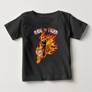 Die Vintage Illustration des Schwermetalls von Tig Baby T-shirt