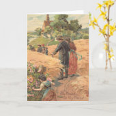 Die Vintage Inspirierte Karte des Herrn (Gelbe Blume)