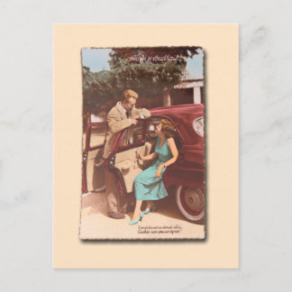 Die Vintage Postkarte 2 des französischen