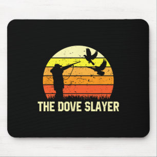 Die Vintage Retrotorjagd der Taubenschicht Mousepad