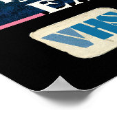 Die Vintage VHS-Abdeckung meines besten Freundes Poster (Ecke)