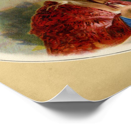 Die Vintage Zigarrenbox Poster (Ecke)