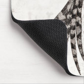 Die Vintagen 1800s, die Fliegen-Fischen angeln, Mousepad (Ecke)