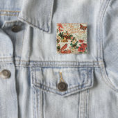 Die Vintagen Grüße der Weihnachtsjahreszeit Button (Beispiel)