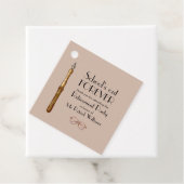 Die Vintagen Lehrer für immer ausscheiden lassen Geschenkanhänger (Beispiel)