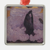 Die violette Welle, c.1895-6 Ornament Aus Metall (Vorne)