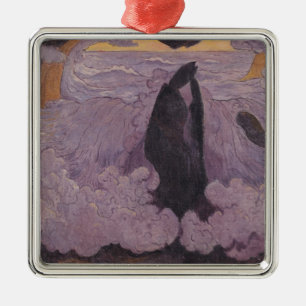 Die violette Welle, c.1895-6 Ornament Aus Metall
