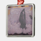 Die violette Welle, c.1895-6 Ornament Aus Metall (Links)