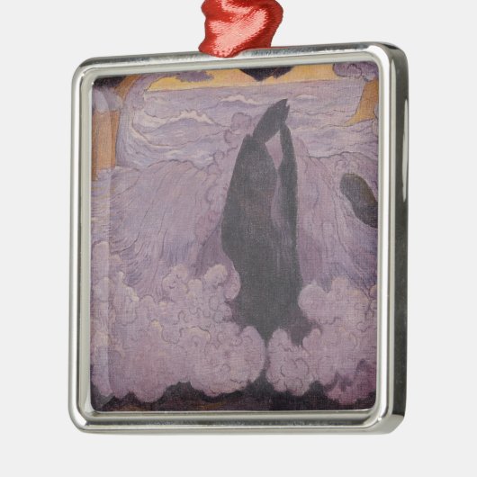 Die violette Welle, c.1895-6 Ornament Aus Metall (Links)