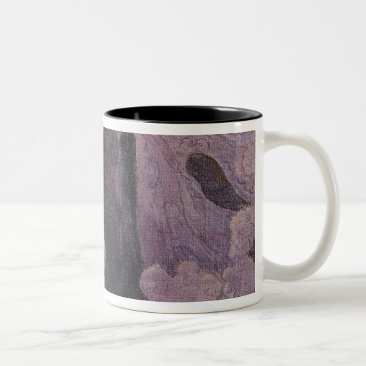 Die violette Welle, c.1895-6 Zweifarbige Tasse (Rechts)