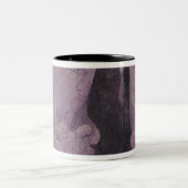 Die violette Welle, c.1895-6 Zweifarbige Tasse (Mittel)