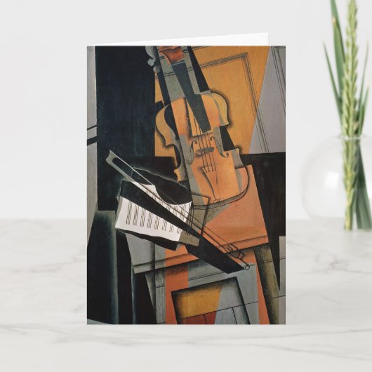 Die Violine, 1916 Karte (Vorderseite)