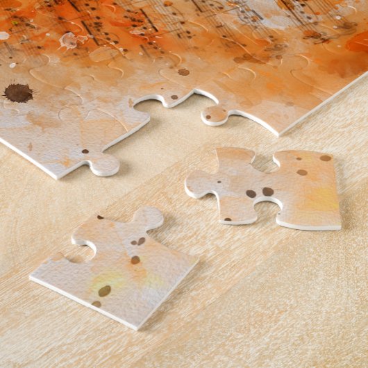 Die Violine - Puzzle (Seite)
