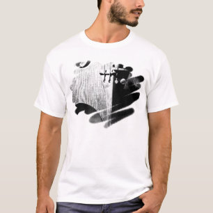 Die Violinen-Gekritzel-T - Shirt der Männer