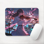 Die Violinspielerin Mussepad Mousepad (Mit Mouse)