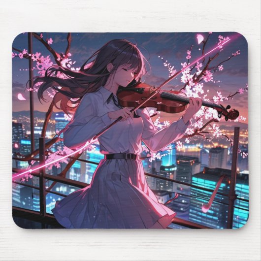 Die Violinspielerin Mussepad Mousepad (Vorne)