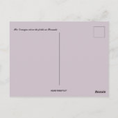 Die Virunga-Berge in Ruanda Postkarte (Rückseite)