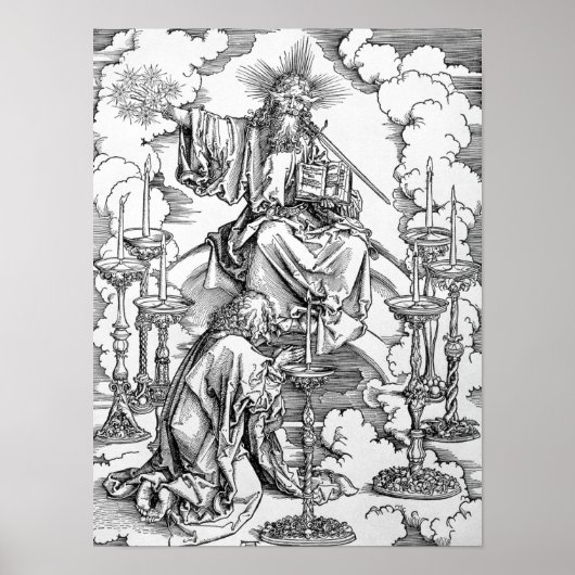 Die Vision der sieben Kerzenleuchten Poster (Vorne)