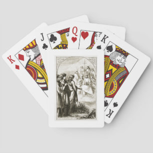 Die Vision der Synode der Geistlichen, von 'The Tr Spielkarten