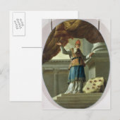 Die Vision der Zechariah Postkarte (Vorne/Hinten)