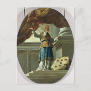 Die Vision der Zechariah Postkarte