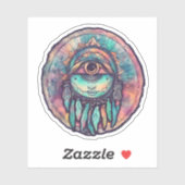 Die Vision des Geistes Aufkleber (Blatt)