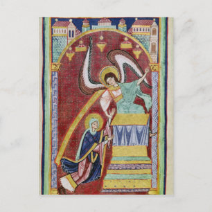 Die Vision des hl. Aldegondius Postkarte