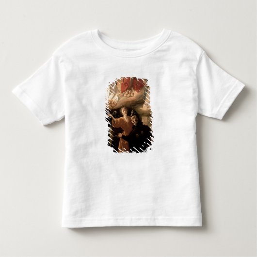 Die Vision des hl. Alphonsus Rodriguez Kleinkind T-shirt (Vorderseite)