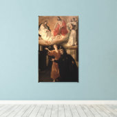 Die Vision des hl. Alphonsus Rodriguez Leinwanddruck (Insitu (Holzboden))